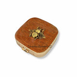 Gold Bee Pill Box